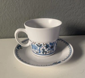 Noritake Progression Blue Moon Cup & Saucer - Picture 1 of 5