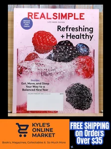 Real Simple Magazine JAN/FEB 2022 Refreshing & Healthy. Eat, Move & Sleep  - Bild 1 von 24