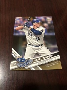 2017 Topps Series 2 Peter O’Brien Gold Parallel /2017 Card No. 475 *Mint*