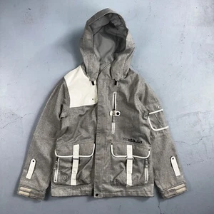 Volcom Snowboarding Jacket Men's Size Small Transition Parka Gray Ski - Picture 1 of 22