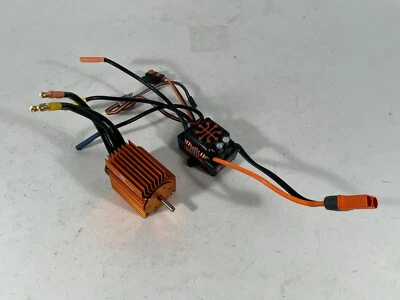 New* Spektrum Smart Firma 130A W 3150KV Motor W/ Heatsink Off Hammer Rey - Image 1 of 4