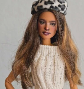 Barbie Repaint auf MTM Körper mit Rarität Meerjungfrau Gesicht Skulptur - Bild 1 von 11