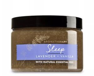 Bath and Body Works Aromatherapy SLEEP Lavender + Vanilla Sugar Scrub~13 oz.
