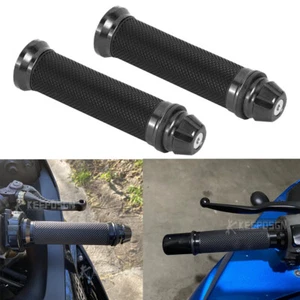 7/8'' 1" Motorcycle Handle Bar Gel Hand Grips For Kawasaki Ninja 500R 600R 650 - Picture 1 of 8
