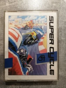 Commodore 64 Game - Super Cycle - Picture 1 of 4