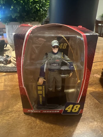 2007 Jimmie Johnson #48 Lowes Figure Collectible Limited Christmas Ornament Cover
