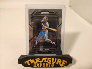 ERROR 2023 Prizm Baseball Rod Carew With WWE Legends John Cena Concourse Back - Picture 1 of 2