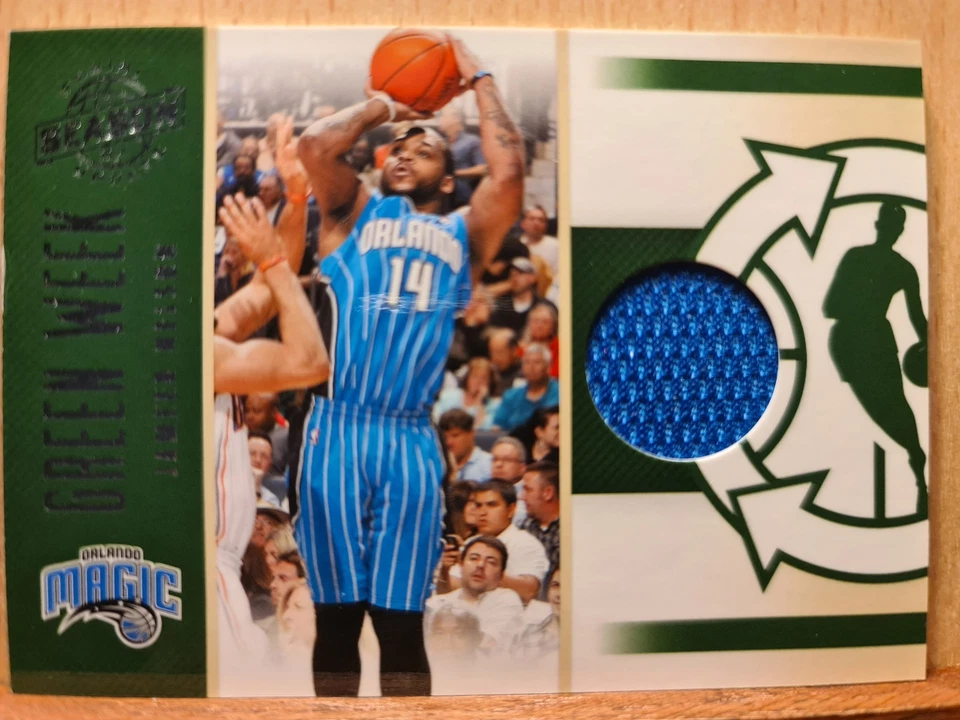 Jameer Nelson #13 2010-11 Numbered 215/249 Panini Season Update Patch Magic C142 - Image 1 of 2