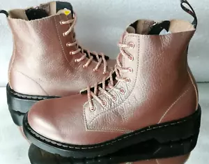 Dr. Martens 1460 Pascal Y metallic 25901716 rosa gold Damen Boots EUR38 US7 24cm - Bild 1 von 9