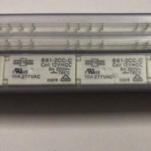Relé de alimentación Song Chuan 881-2CC-C 12VDC 8A 8 pines 2 piezas - Imagen 1 de 1