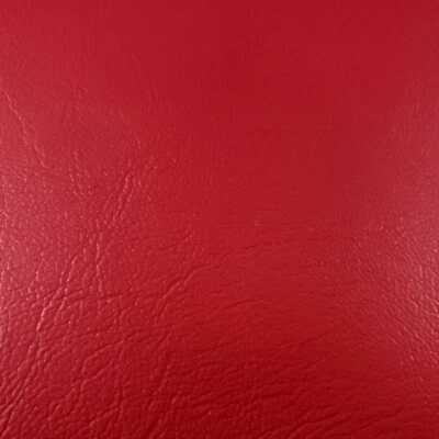MUSE FABRICS PROFESSINAL GRADE RED MARINE VINYL UPHOLSTERY FABRIC 54" BY THE YARD