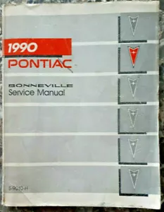 1990 GM Pontiac Bonneville Service Manual S-9010-H - Picture 1 of 5