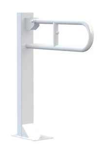 Maniglia pieghevole WC autoportante maniglia pieghevole di supporto senza barriere 70 cm qualità rivenditore - Foto 1 di 2