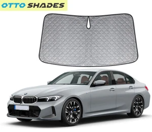 6 Layer Thick WindScreen Sun Shade for BMW 3-Series 05-25 Premium UV Protection - Imagen 1 de 11