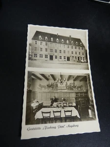 Postal Augsburgo Gasthaus Fischzug Petri Inh. Xaver Sirch - Imagen 1 de 2