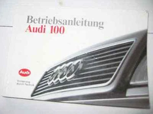 Betriebsanleitung AUDI 100 Handbuch Mappe Ausgabe 1991 - Bild 1 von 1