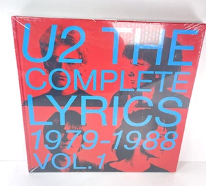 U2 The Complete Lyrics 1979 - 1988 Vol 1 Book NEW Collectors SEALED Free Ship - Picture 1 of 5