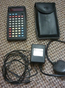 Vintage Commodore Portable LED Electronic Calculator SR4120D - Afbeelding 1 van 16