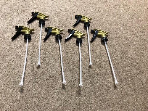Black & Gold Acid Resistant Trigger Sprayer (6 Pack) | eBay