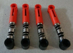 LEGO TECHNIC 6144791 - 76537 Shock Absorbers Extra Hard Red x4 Parts & Pieces - Picture 1 of 1