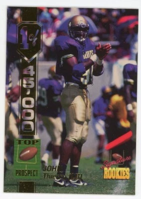 1994 Signature Rookies Football Card #54 John Thierry - Image 1 of 2