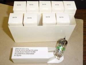 5879 NOS tube ECG Philips 1pc. in original boxes - Picture 1 of 2