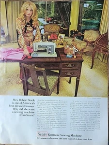 1969 Sears Kenmore Nähmaschine für am besten gekleidete Frauen Vintage Anzeige - Bild 1 von 1