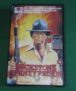 BUCKSTONE COUNTY PRISON - Rare 1978 movie-Big Box VHS - UK PAL - Imagen 1 de 4