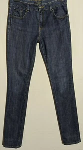 WOMEN'S LEVI'S JEANS 579 BLACK LABEL HIGH RISE SKINNY BLUE SIZE 11 LONG LEG 34" - Picture 1 of 7