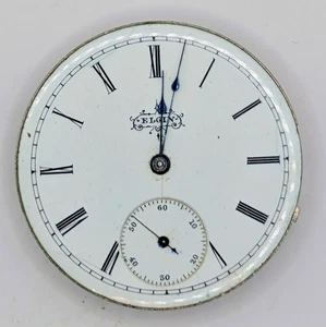 Movimiento Reloj Elgin 1893 - Para Reparación o Restauración - No Funciona - Imagen 1 de 3