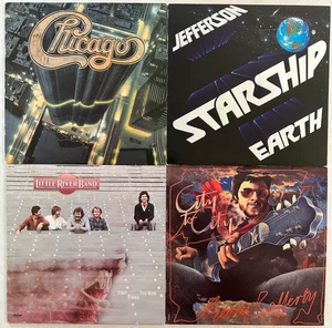 ROCK vinyl LP lot- Chicago - Jefferson Starship - Little River Band - G Rafferty - Imagen 1 de 5
