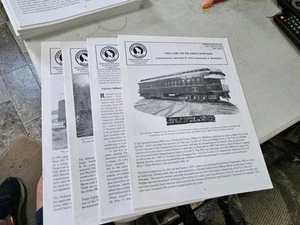 Great Northern (GN) Referenzblätter 343-346 (insgesamt 4)(gebraucht) - Bild 1 von 6