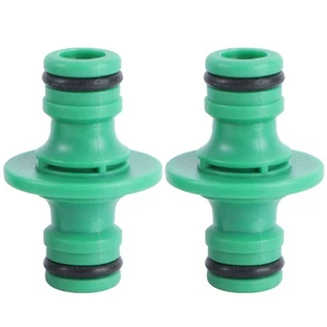 Two-way Pacifier Faucet Connector Quick Coupling for Garden House - Picture 1 of 12