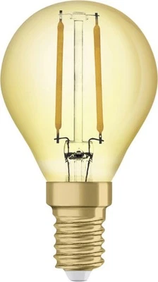 Osram LED Leuchtmittel Vintage 1906 Clas P 22 E14 2,5W warmweiß, amber - Bild 1 von 3