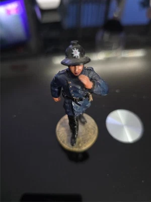 Figurine Del Prado plomb soldat Pompier Londres Tenue de Feu 1934 - Photo 1/4