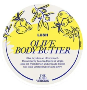 New Lush Olive Oil Nourishing Body Butter And Cream Lotion 225ml + Free Post. - Picture 1 of 4