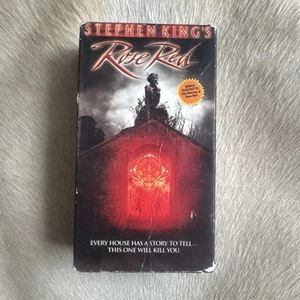 Rose Red (VHS, 2002) Stephen King, Kimberly J Brown, Melanie Lynskey, Double VHS - Picture 1 of 4