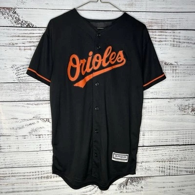Majestic Cool Base Baltimore Orioles Manny Machado #13 Black MLB Jersey Youth XL - Image 1 of 4