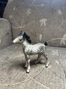 Beswick Rocking Horse Grey , Large Shire Foal , A Beauty - Picture 1 of 3