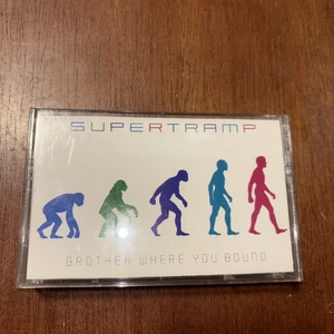 Supertramp Brother Where you Bound 1985 A&M Cassette Tape - Picture 1 of 2