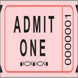 PINK SINGLE TICKET ROLLS, size - Picture 1 of 1