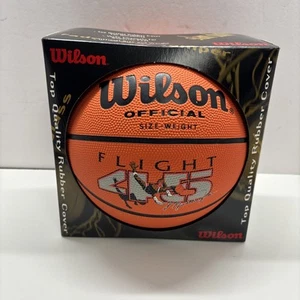 Wilson Michael Jordan Flight 45 Facsimile Signature Basketball Full Size - Picture 1 of 6