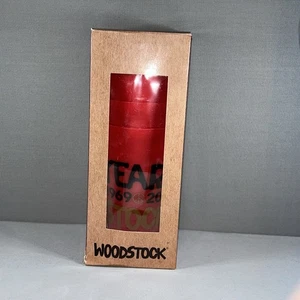 Woodstock 50 Jahre Gedenk-Set 4 Kunststoffbecher - Bild 1 von 7