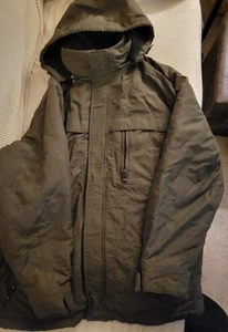 St Johns Bay Herren XL Thermo Parka Jacke - Reißverschlüsse & Druckknöpfe mit abnehmbarer Kapuze - Bild 1 von 9