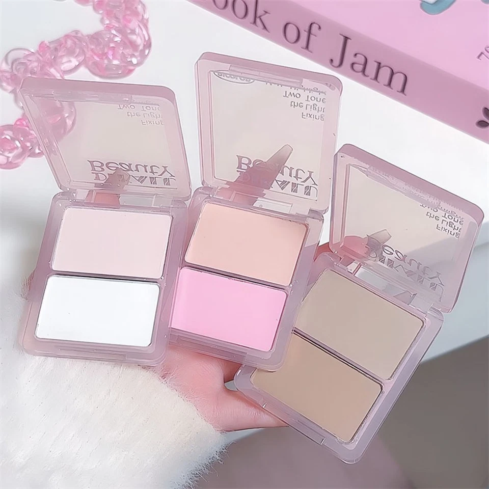 Skin Brighten Matte Face Contouring Highlight Powder Contour Glow Makeup Beauty。 - Image 1 of 4