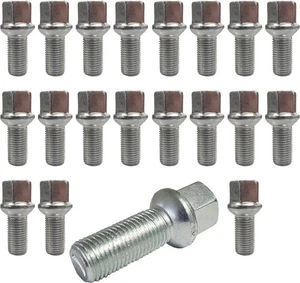 20 Extended Wheel Bolts tapered M12x1,25 SW19 26mm for Alfa Romeo 145 146 147 15 - Picture 1 of 7