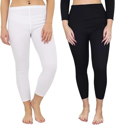 Pack de 3 Damas Ropa Interior Térmica Larga Jane Johns Leggings Parte Inferior Invierno Cálido Foto 1 de 4
