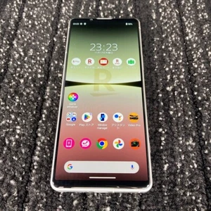 USED Sony Xperia 5 IV ROM 128GB RAM 8GB Unlocked 5G/4G XQ-CQ44 White - Picture 1 of 4