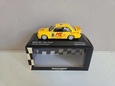 Minichamps Kyosho 1/43 BMW M3 E30 Hoy/Yanagida - JTCC 1988 - 433882035 - Immagine 1 di 4