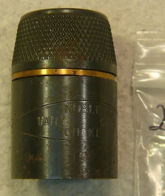 NOBLE VARI CHEK CHOKE Estrangulador Ajustable Cuello Exterior Usado Calibre 12 ga.  Foto 1 de 4
